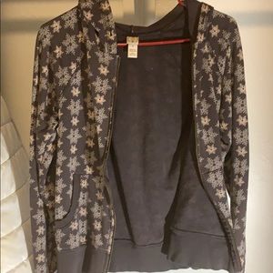 Brown snowflake jacket